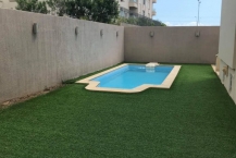 S+3 avec piscine au jardin de carthage