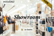 Showroom de 300M² à la Soukra